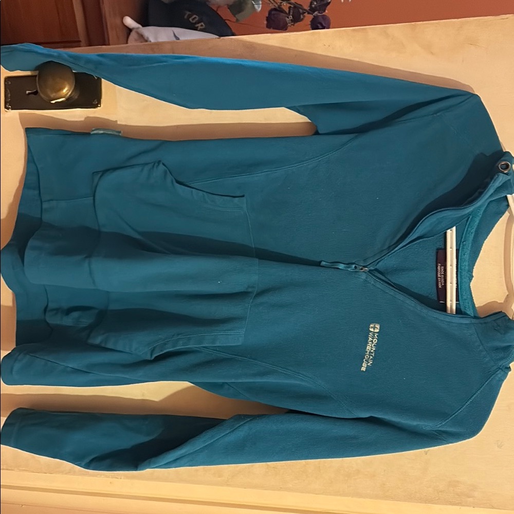 Blue Zip-Up Jacket